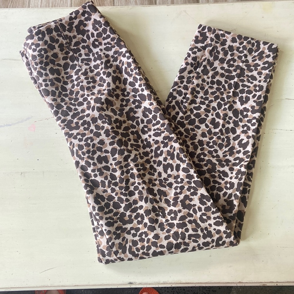 cheetah print pants